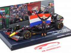 M. Verstappen Red Bull RB18 #1 winnaar Nederlands GP formule 1 Wereldkampioen 2022 1:43 Minichamps