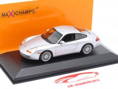Porsche 911 (996) Année de construction 1998 argent métallique 1:43 Minichamps