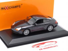 Porsche 911 (996) Ano de construção 1998 roxo escuro metálico 1:43 Minichamps