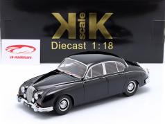 Daimler 250 V8 LHD Bouwjaar 1962 zwart 1:18 KK-Scale
