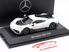 Mercedes-Benz AMG ONE (C298) Street Version 2023 cashmere white 1:43 iScale