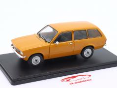 Opel Kadett C Caravan Ano de construção 1973 laranja 1:24 Hachette
