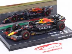 Max Verstappen Red Bull RB18 #1 Winner Hungary GP Formula 1 World Champion 2022 1:43 Minichamps