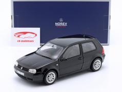 Volkswagen VW Golf IV GTi Ano de construção 1998 preto 1:18 Norev