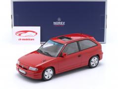 Opel Astra GSi Année de construction 1991 rouge 1:18 Norev