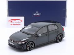 Volkswagen VW Golf VIII GTi 建設年 2021 黒 メタリックな 1:18 Norev