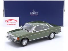 Mercedes-Benz 280 CE (C123) Année de construction 1980 vert métallique 1:18 Norev