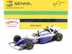 Ayrton Senna Williams FW16 #2 Pacifique GP formule 1 1994 1:18 Minichamps