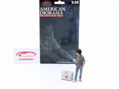 Leggenda della RSF Akira Nakai San figura #2 con Scatola 1:18 American Diorama