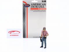 On Air figuur #4 Geluids ingenieur 1:18 American Diorama