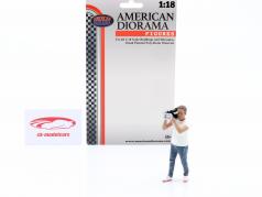On Air figure #3 camera operator 1:18 American Diorama