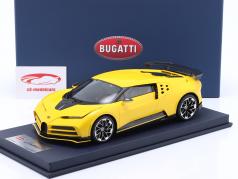 Bugatti Centodieci Bouwjaar 2022 geel 1:18 LookSmart