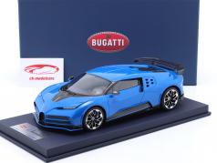 Bugatti Centodieci Bouwjaar 2022 blauw 1:18 LookSmart