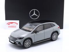 Mercedes-Benz EQE SUV (X294) Año de construcción 2023 gris alpino 1:18 NZG