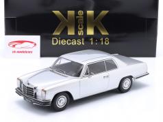 Mercedes-Benz 250C/8 W114 Coupe Год постройки 1969 серебро 1:18 KK-Scale