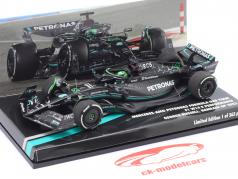 G. Russell Mercedes-AMG F1 W14 #63 7ème Bahreïn GP formule 1 2023 1:43 Minichamps