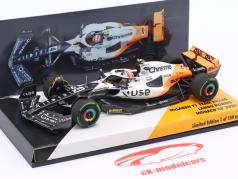 Lando Norris McLaren MCL60 #4 9º Monaco GP Fórmula 1 2023 1:43 Minichamps
