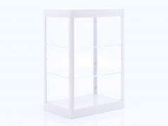 Одиночная витрина с Светодиодное освещение для шкала 1:18, 1:24, 1:43 белый Triple9