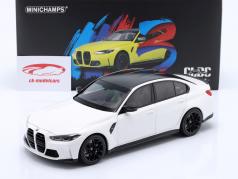BMW M3 (G80) Anno di costruzione 2020 bianco 1:18 Minichamps