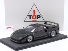 Ferrari F40 建設年 1987 黒 1:10 Top10