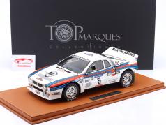 Lancia Rally 037 #5 gagnant Tour de Corse 1984 Attilio, Sergio 1:12 TopMarques