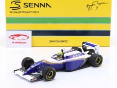 Ayrton Senna Williams FW16 #2 тест формула 1 1994 1:18 Minichamps