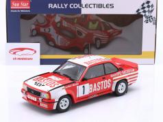 Opel Ascona 400 Rallye #1 第二名 Circuit des Ardennes 1983 1:18 SunStar