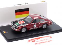 Porsche 911 S #7 митинг Bavaria 1970 Röhrl, Marecek 1:43 Spark