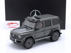 Mercedes-Benz AMG G63 (W463) 4x4 year 2022 classic gray 1:18 iScale