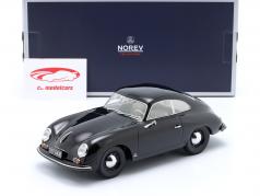 Porsche 356 Coupe 建設年 1954 黒 1:18 Norev
