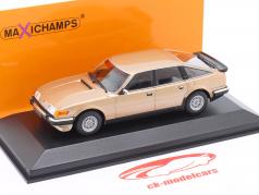 Rover Vitesse 3500 V8 Byggeår 1986 guld metallisk 1:43 Minichamps