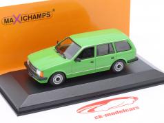 Opel Kadett D Caravan Anno di costruzione 1979 verde 1:43 Minichamps