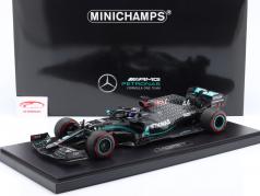 L. Hamilton Mercedes-AMG F1 W11 #44 91-й Win Эйфель GP формула 1 2020 1:12 Minichamps