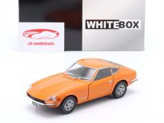 Datsun 240Z 建设年份 1969 橙子 1:24 WhiteBox