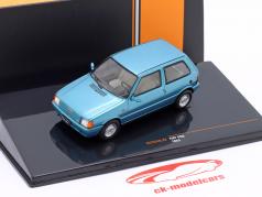 Fiat Uno Año de construcción 1983 azul metálico 1:43 Ixo
