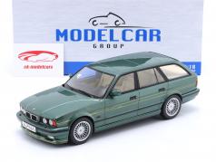 BMW Alpina B10 4.6 Touring (E34) 1991 濃い緑色 メタリックな 1:18 Model Car Group