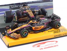D. Ricciardo McLaren MCL36 #3 5位 シンガポール GP 式 1 2022 1:43 Minichamps