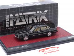 Jaguar XJR X300 建設年 1994-1997 黒 メタリックな 1:43 Matrix