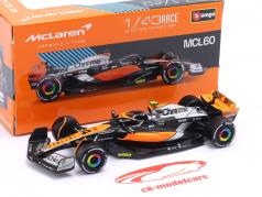 Lando Norris McLaren MCL60 #4 2番目 イギリス人 GP 式 1 2023 1:43 Bburago