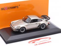 Porsche 911 (930) Turbo 3.3 Год постройки 1977 светлое золото металлический 1:43 Minichamps