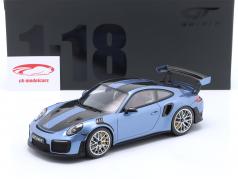 Porsche 911 (991 II) GT2 RS Année de construction 2021 gemini bleu 1:18 GT-Spirit