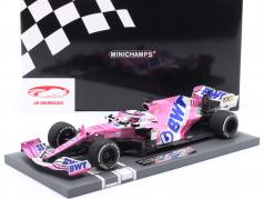 S. Perez Racing Point RP20 #11 Winner Sakhir GP formula 1 2020 1:18 Minichamps