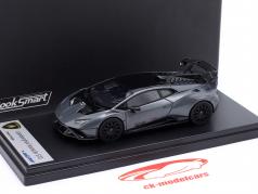 Lamborghini Huracan STO 建设年份 2021 灰色的 金属的 1:43 LookSmart