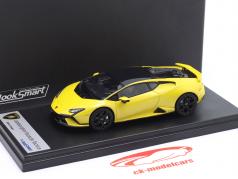 Lamborghini Huracan Tecnica Bouwjaar 2022 belenus geel 1:43 LookSmart