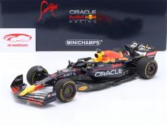 M. Verstappen Red Bull RB18 #1 gagnant Abou Dabi GP formule 1 2022 1:18 Minichamps