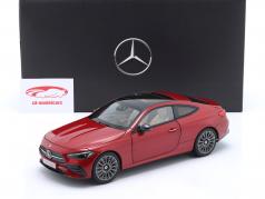 Mercedes-Benz AMG-Line CLE Coupe (C236) 2023 rojo patagonia metálico 1:18 Norev