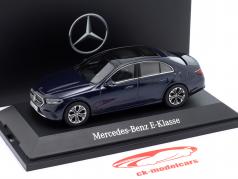 Mercedes-Benz Classe E limousine (W214) Année de construction 2024 bleu nautique 1:43 Norev