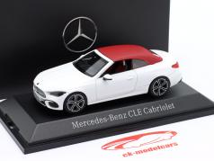 Mercedes-Benz CLE カブリオレ (A236) 建設年 2024 オパライトホワイト 1:43 Norev