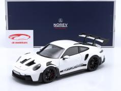 Porsche 911 (992) GT3 RS Año de construcción 2022 blanco 1:18 Norev