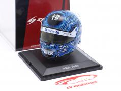Valtteri Bottas Alfa Romeo #77 australiano GP Fórmula 1 2023 capacete 1:5 Spark